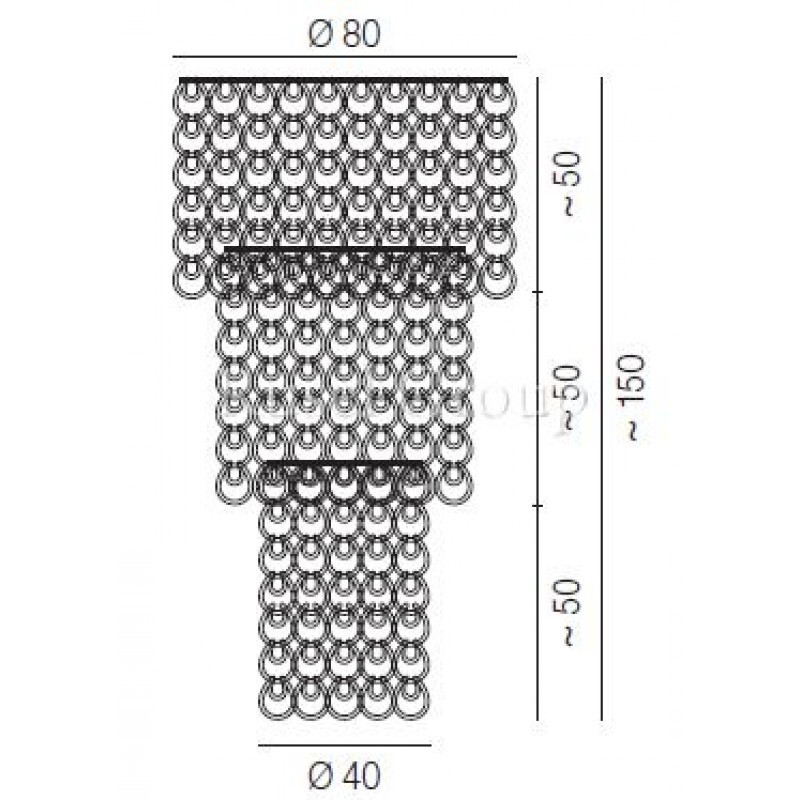 Потолочный светильник Vistosi GIOGALI PL CA3