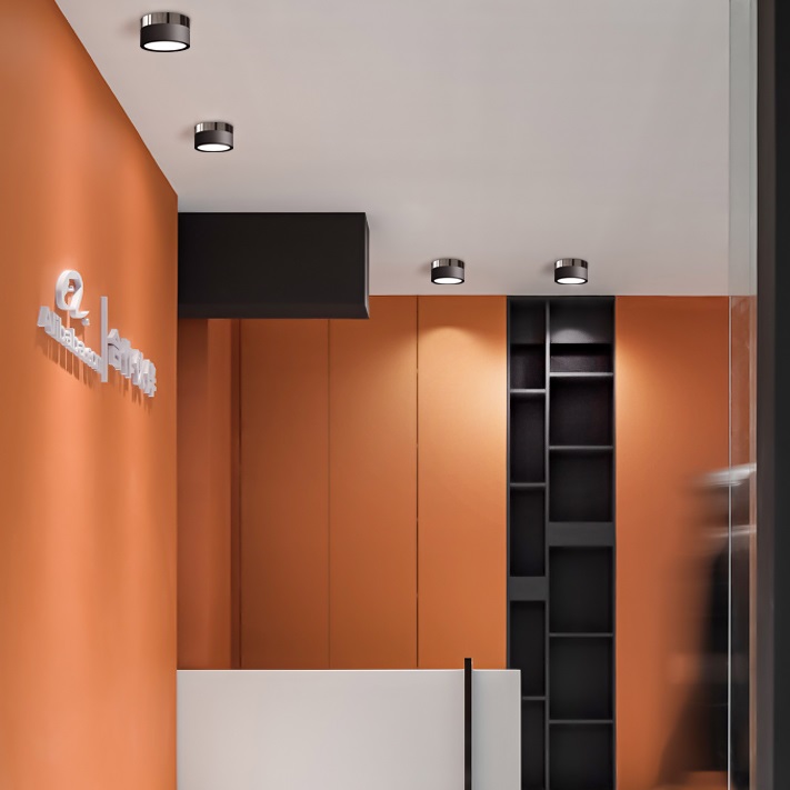 Точечный светильник FOG BRILL D14,5 Black 4000К 20W by ImperiumLoft