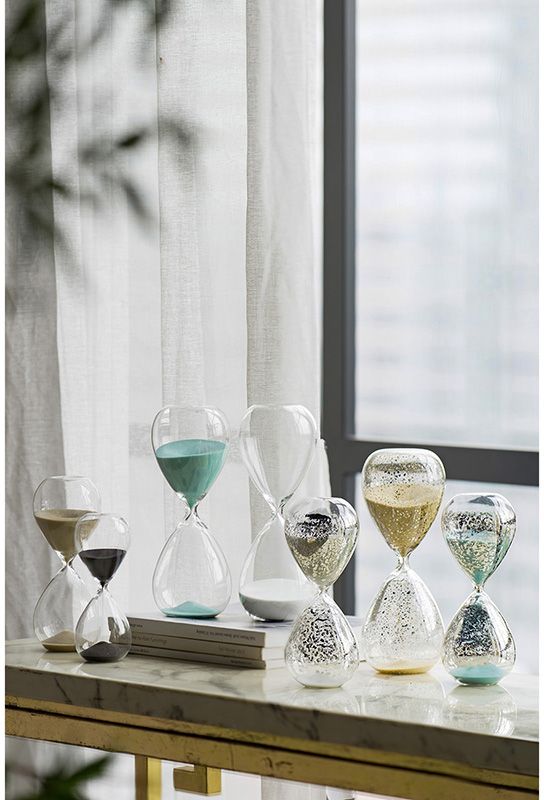 Декоративное изделие Песочные часы Glasar 73221-WHIT