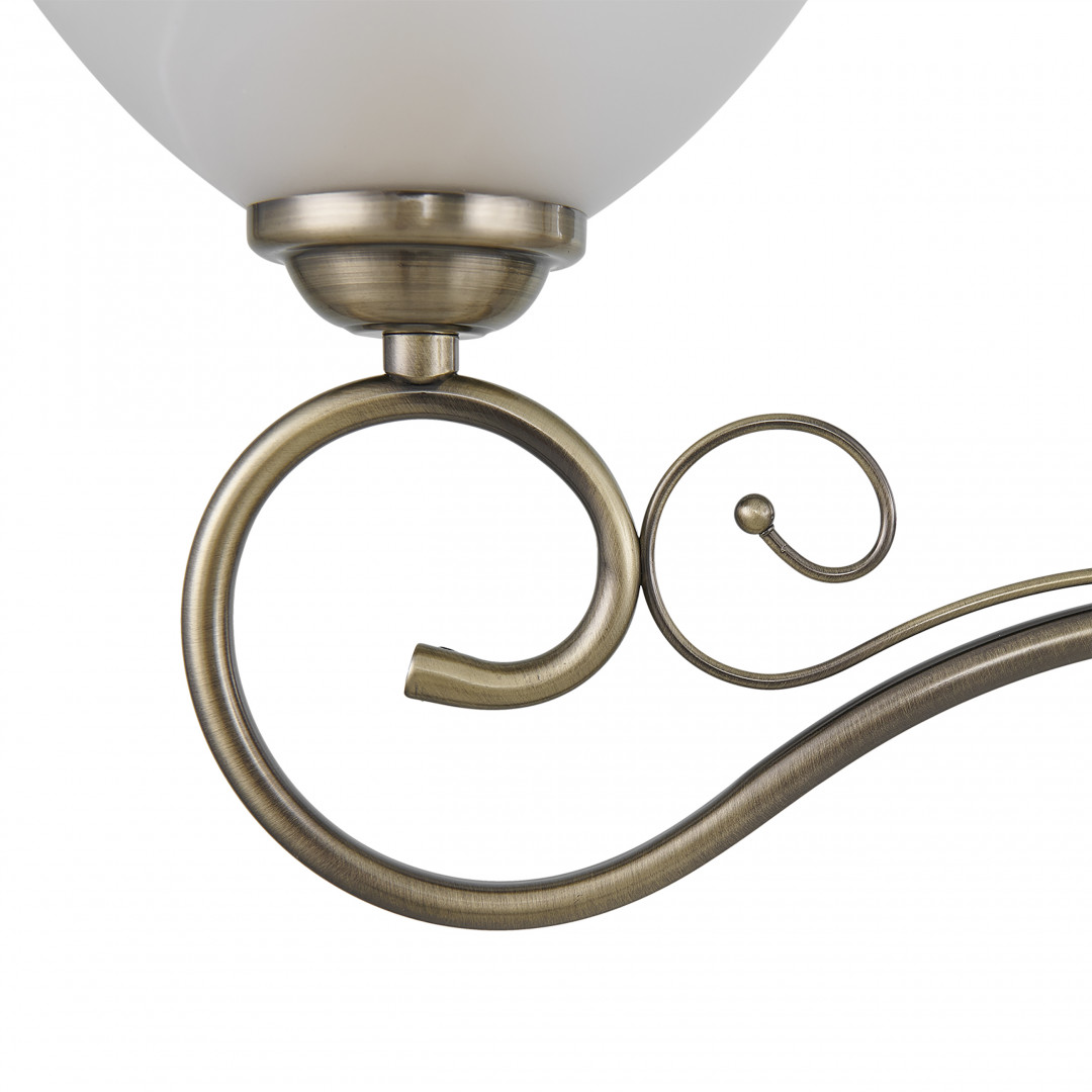 Люстра подвесная с плафонами 330656/5 AB Arte Milano