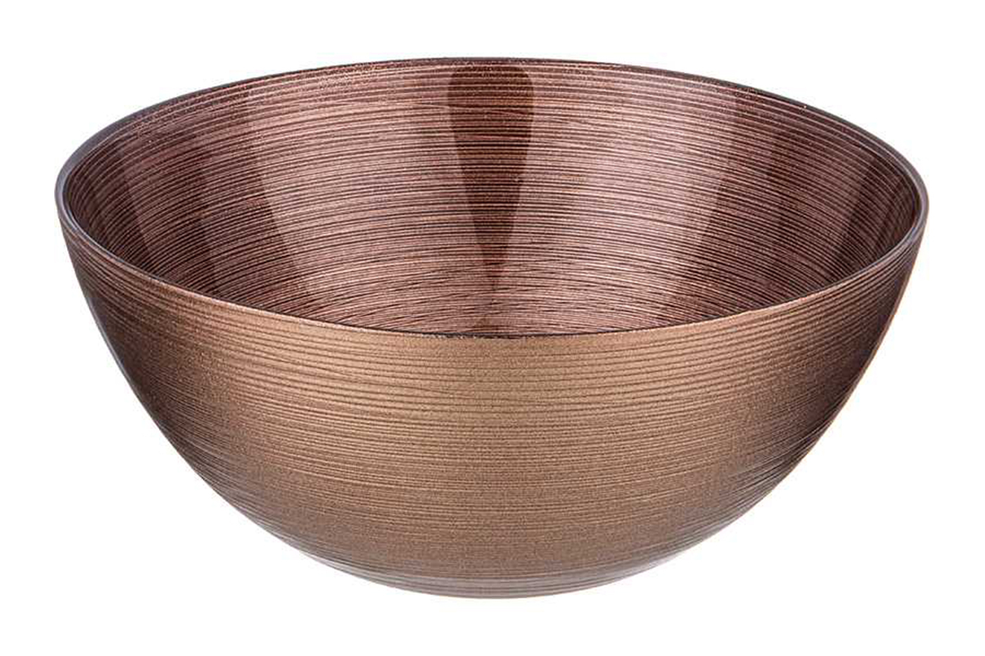 Салатник "Miracle" шоколад 21*9,5 см Garda Decor 339-023