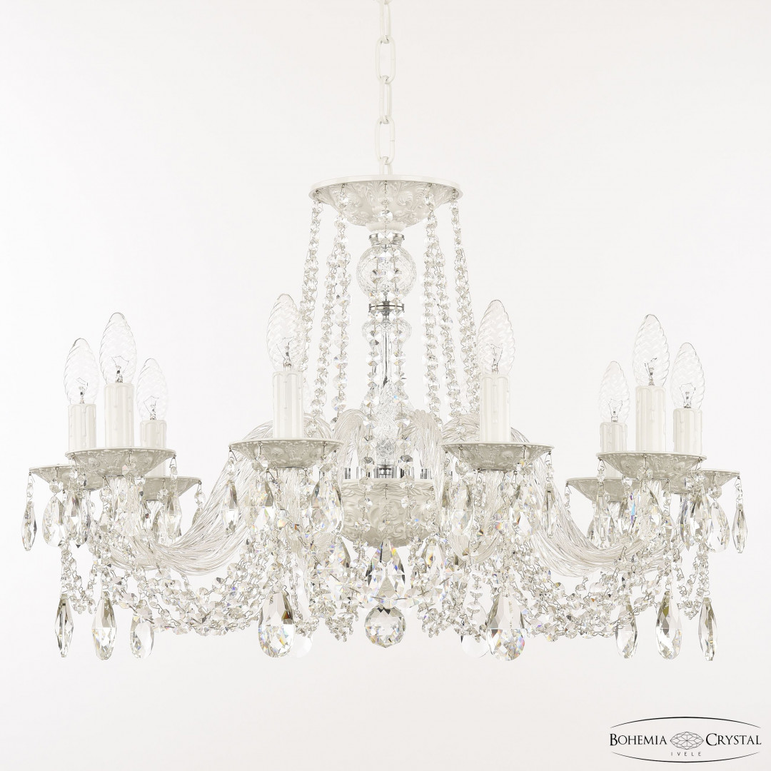Люстра хрустальная AL16302/10/240 WG Bohemia Ivele Crystal
