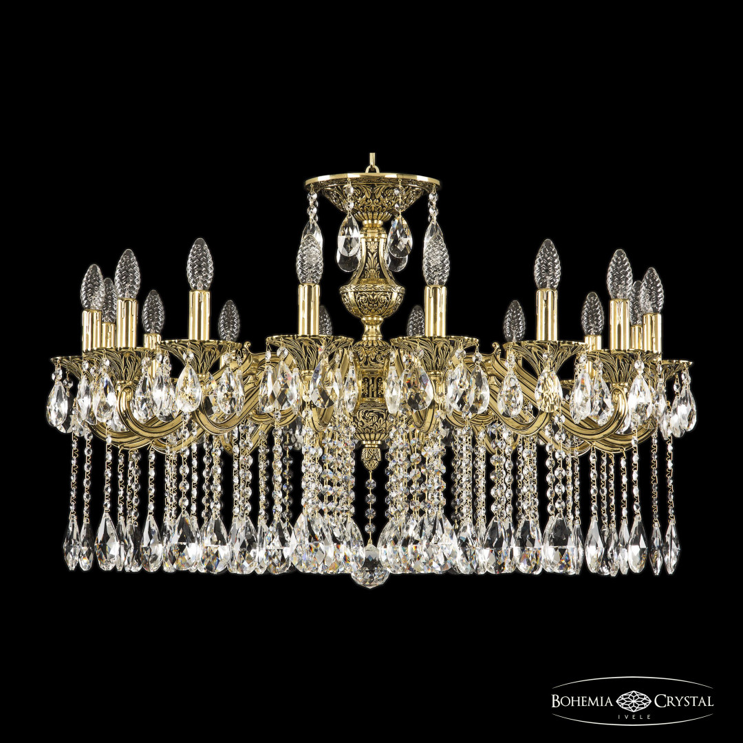 Люстра бронзовая с хрусталём 72202/16/300 A GB