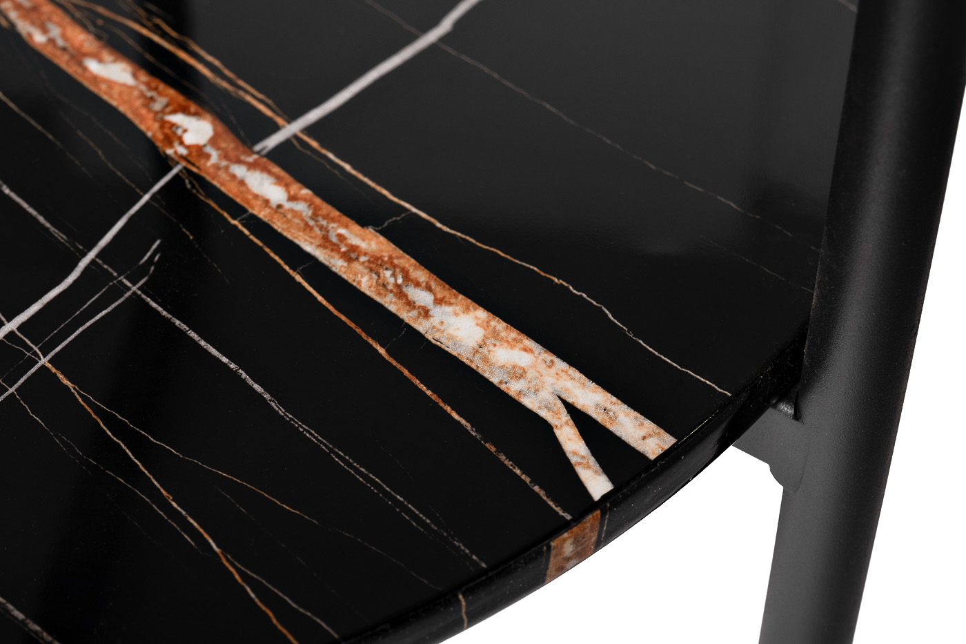 Стеллаж с полками черный Garda Decor 30B-STEL-962