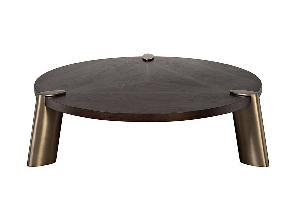 Стол журнальный низкий Kong темный орех Garda Decor 58DB-17191