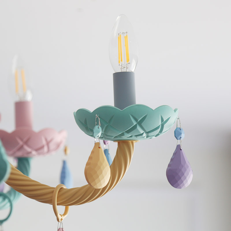 Потолочная люстра RAINBOW SHORT 6 lamps by ImperiumLoft