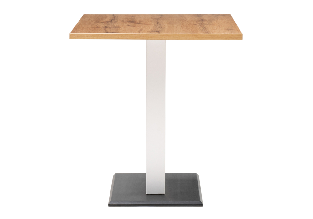 Стол деревянный Woodville Мичиган Лофт 110х70х74 25 мм дуб вотан / белый матовый 515301