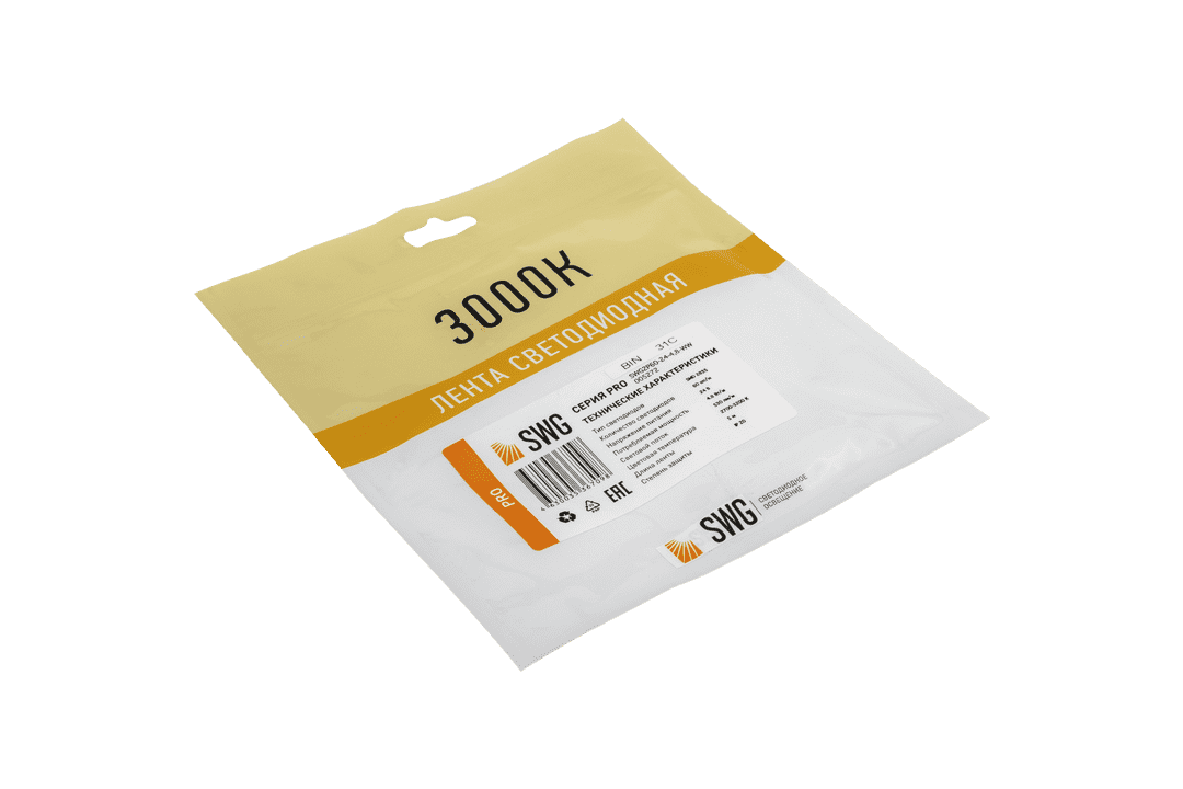 Лента светодиодная SWG SWG2P60-24-4.8-WW