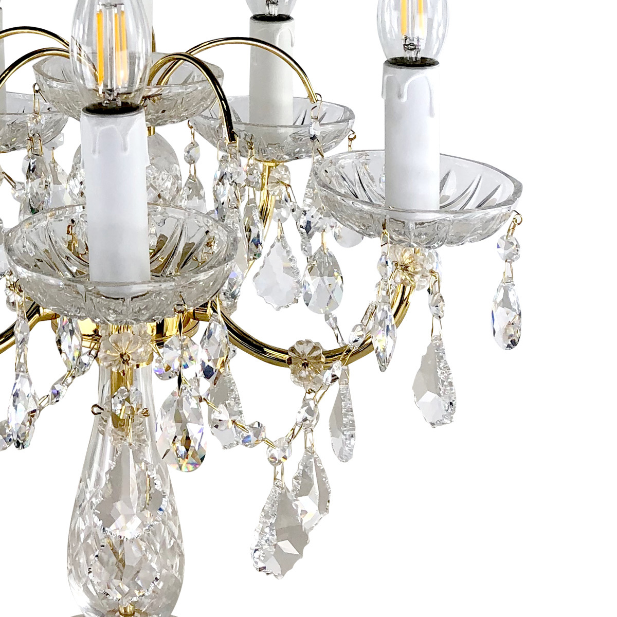 Настольная лампа Beby Group 580/5+1L gold SW