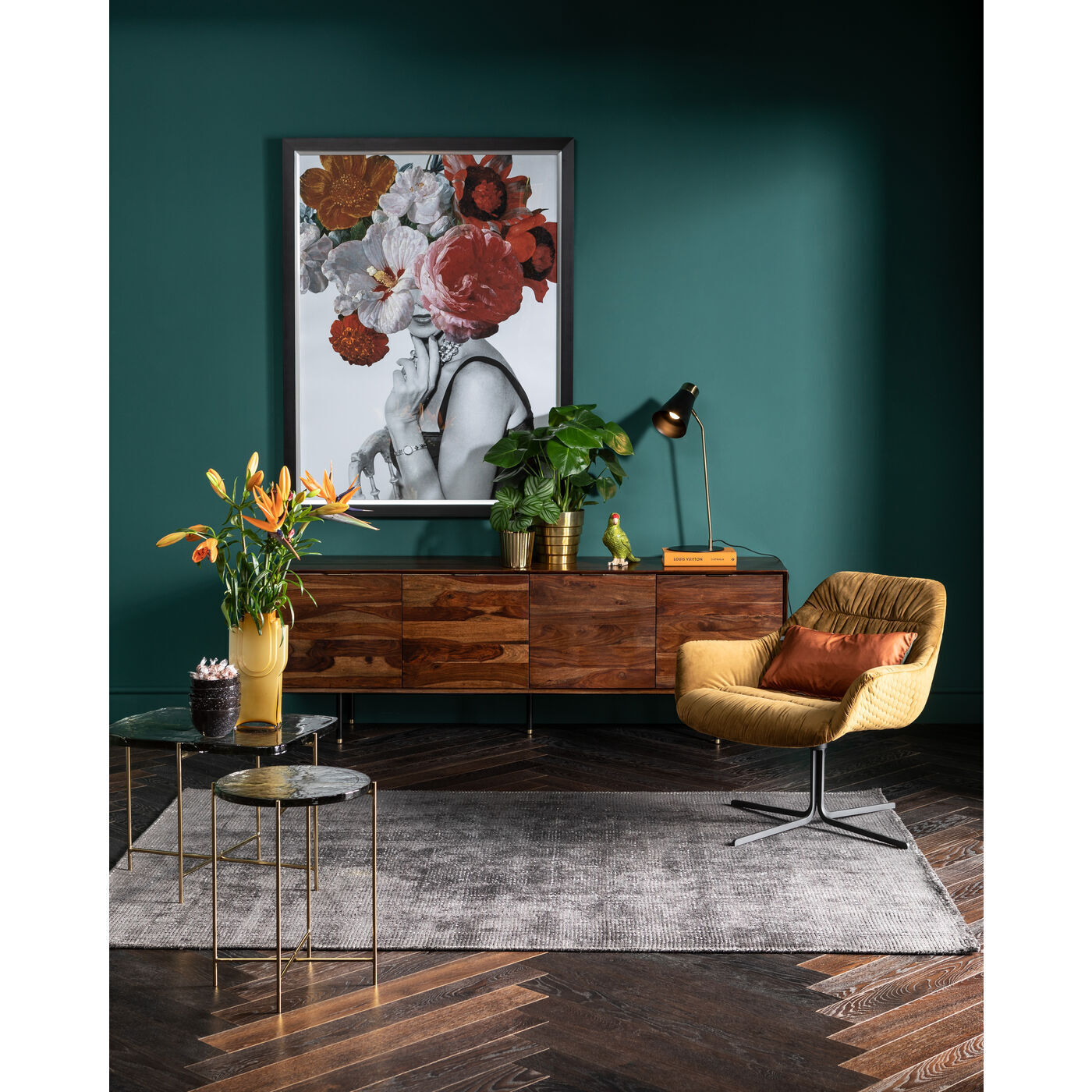 Столик приставной KARE Ice 81143