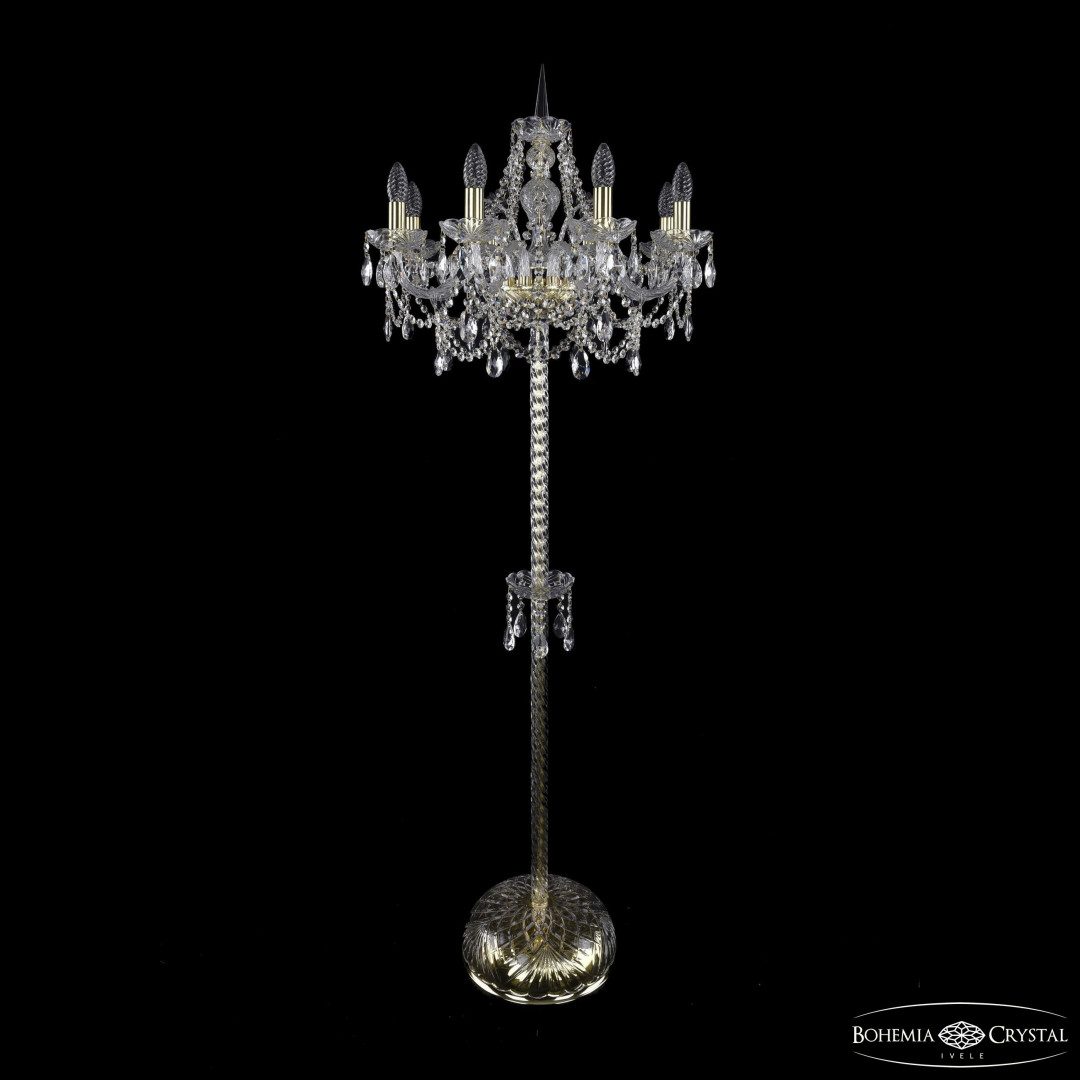 Торшер хрустальный 1411T2/8/195-165 G