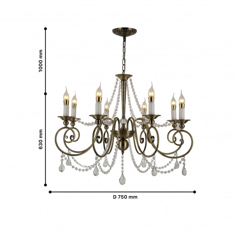 Подвесная люстра F-Promo 2572-8P