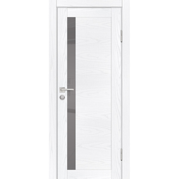 Межкомнатная дверь Graf PSM-11 серый лакобель Дуб скай белый (1900 х 550)