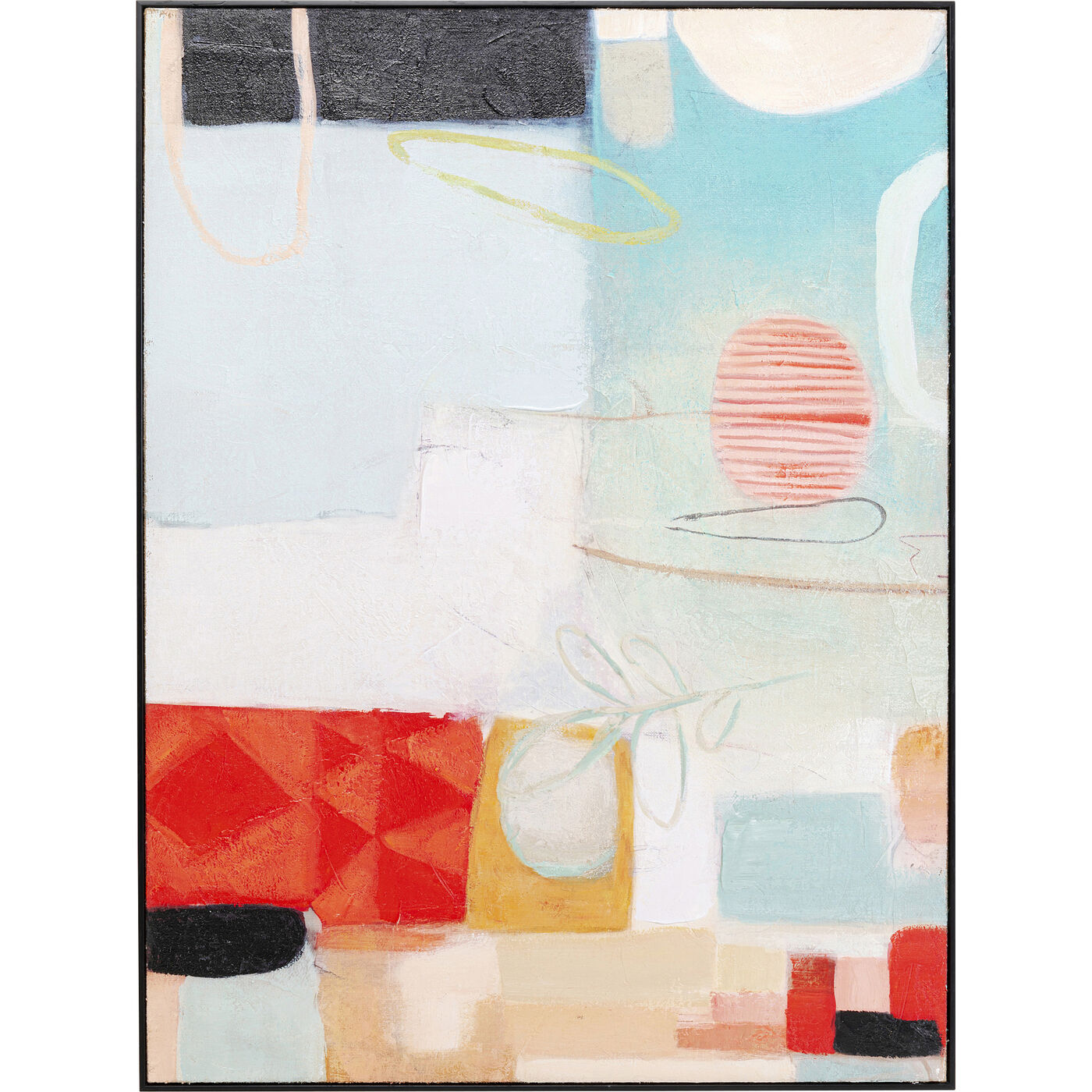 Картина Allegro Circles 120x90cm KARE 56682