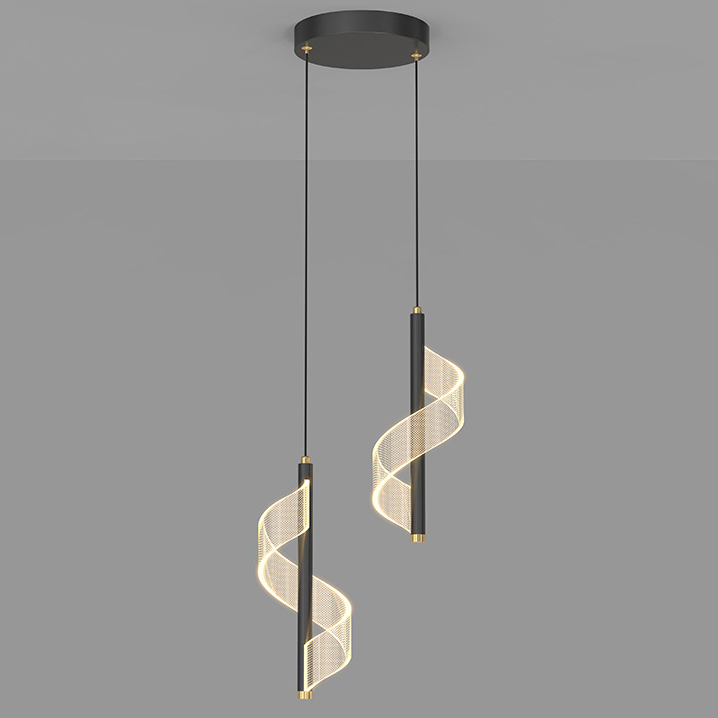 Подвесной светильник ORNELLA DUO Black by ImperiumLoft