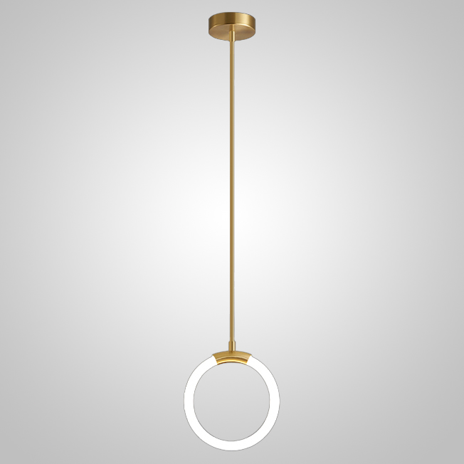 Потолочный светильник NILS D20 Brass by ImperiumLoft