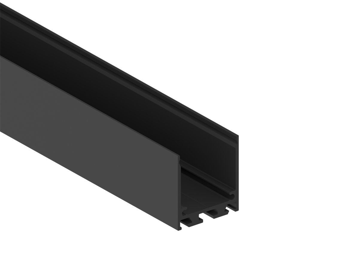 Накладной/подвесной алюминиевый профиль Donolux DN18506RAL9005