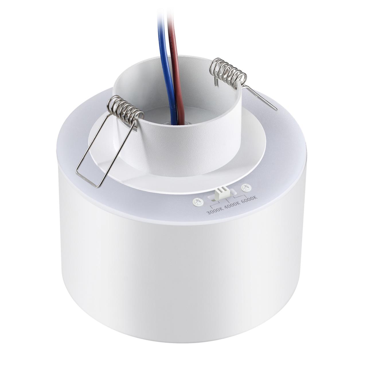 Светильник встраиваемый светодиодный с переключателем цветовой температуры Novotech 358961