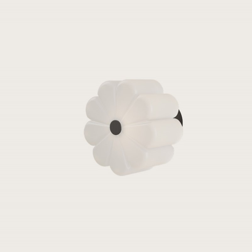 Настенный светильник Flow черный металл Aromas del Campo