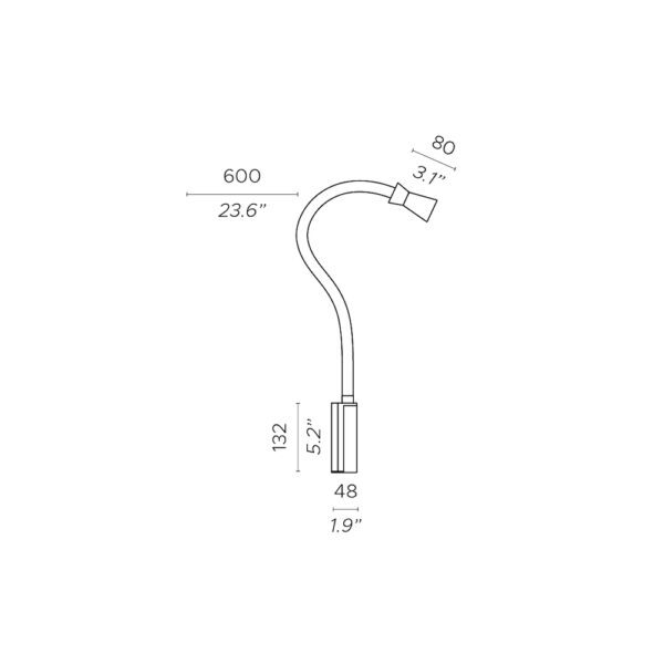 Настенный светильник Contardi G+T Bronzo ACAM.002487