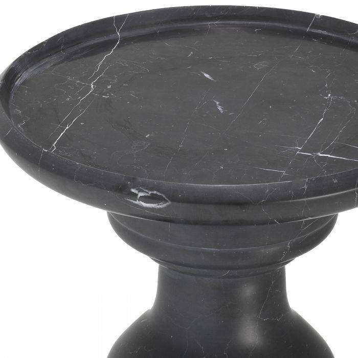 Приставной столик Eichholtz Melody marble black 114861