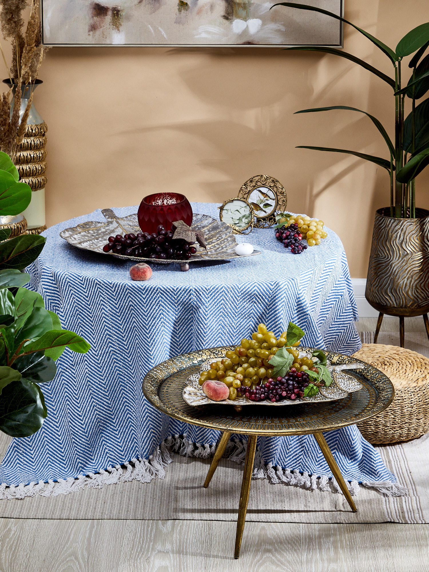 Блюдо декоративное Лист, набор, Glasar 57-123