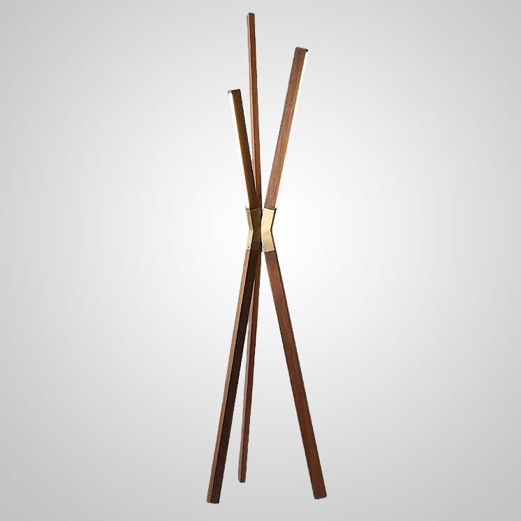 Напольный светильник CONNER A Dark brown by ImperiumLoft