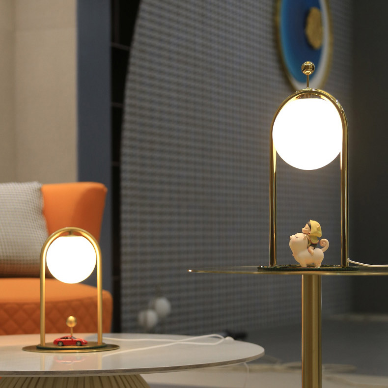 Настольная лампа MODIL A Nickel by ImperiumLoft