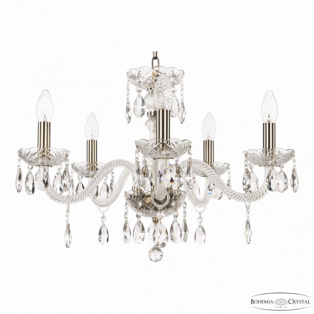 Люстра хрустальная 117/5/195 Pa Bohemia Ivele Crystal