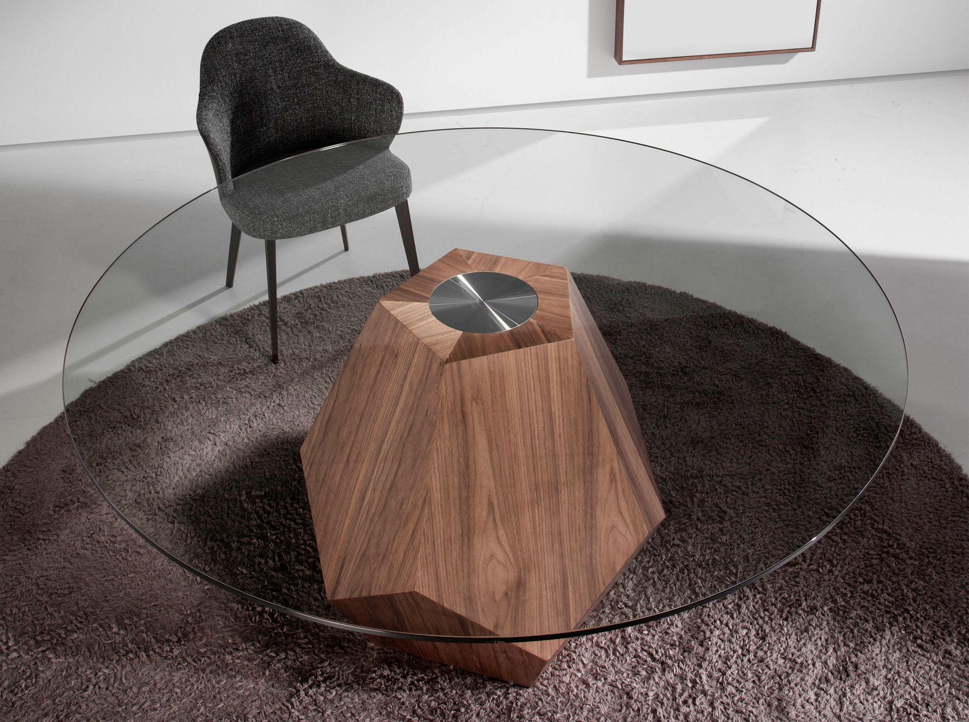 Круглый обеденный стол L1602A /1093 Angel Cerda