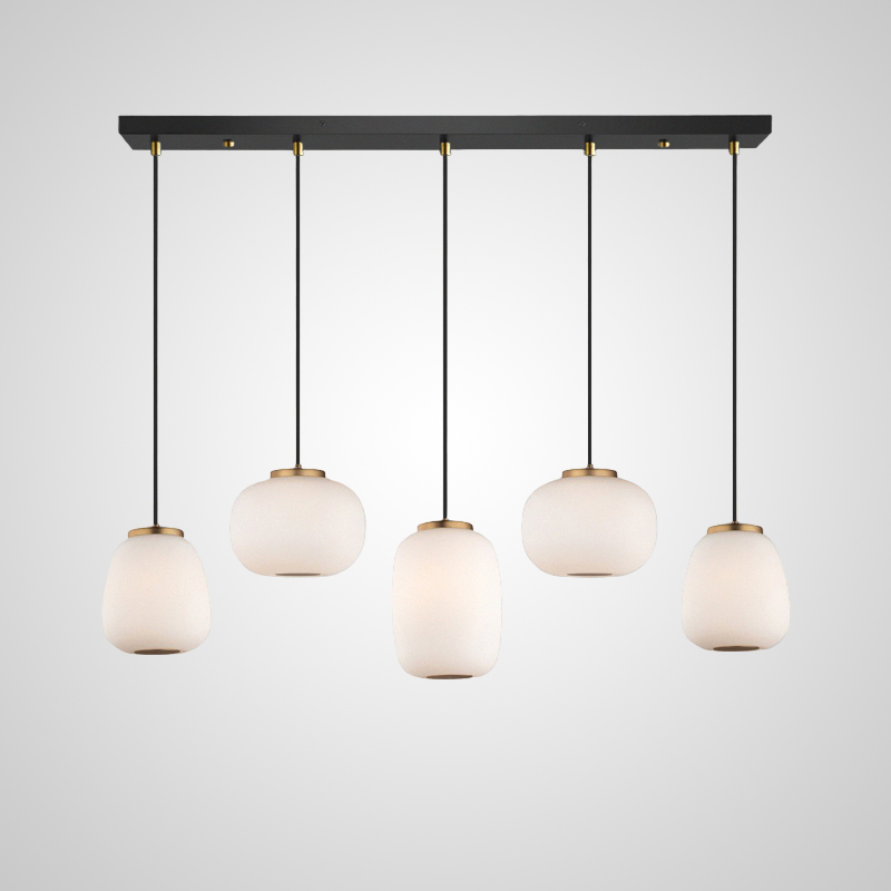 Подвесной светильник HEMING COMBO L5 D Планка by ImperiumLoft