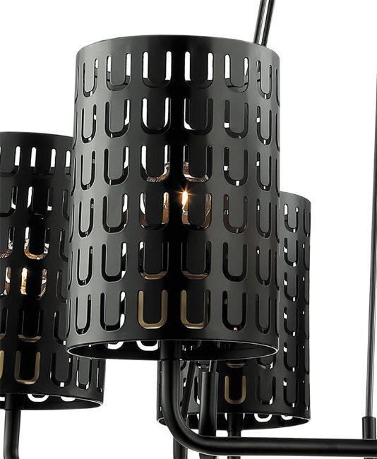 Люстра Lumien Hall 4002/6P-BK-GR