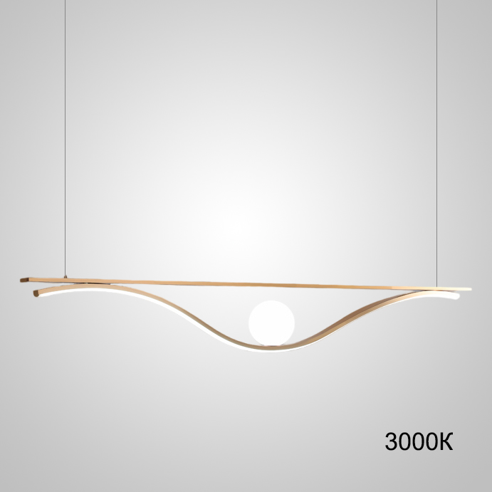 Подвесной светильник PEARLY L120 3000К by ImperiumLoft