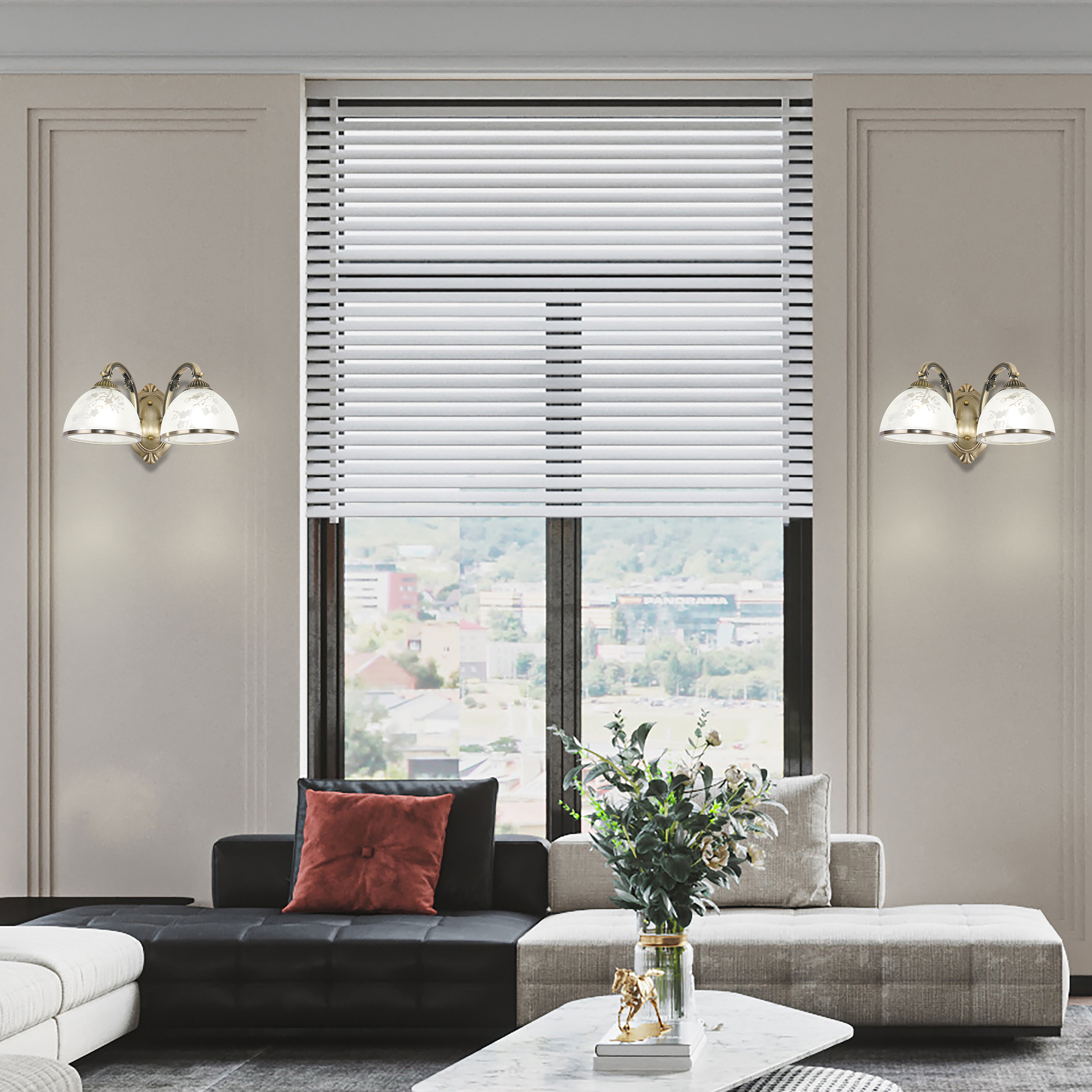 Бра с плафонами 349737/2W AB Arte Milano