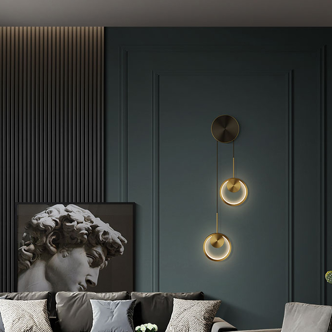 Настенный светильник RISOR BLOCK L1 Black by ImperiumLoft