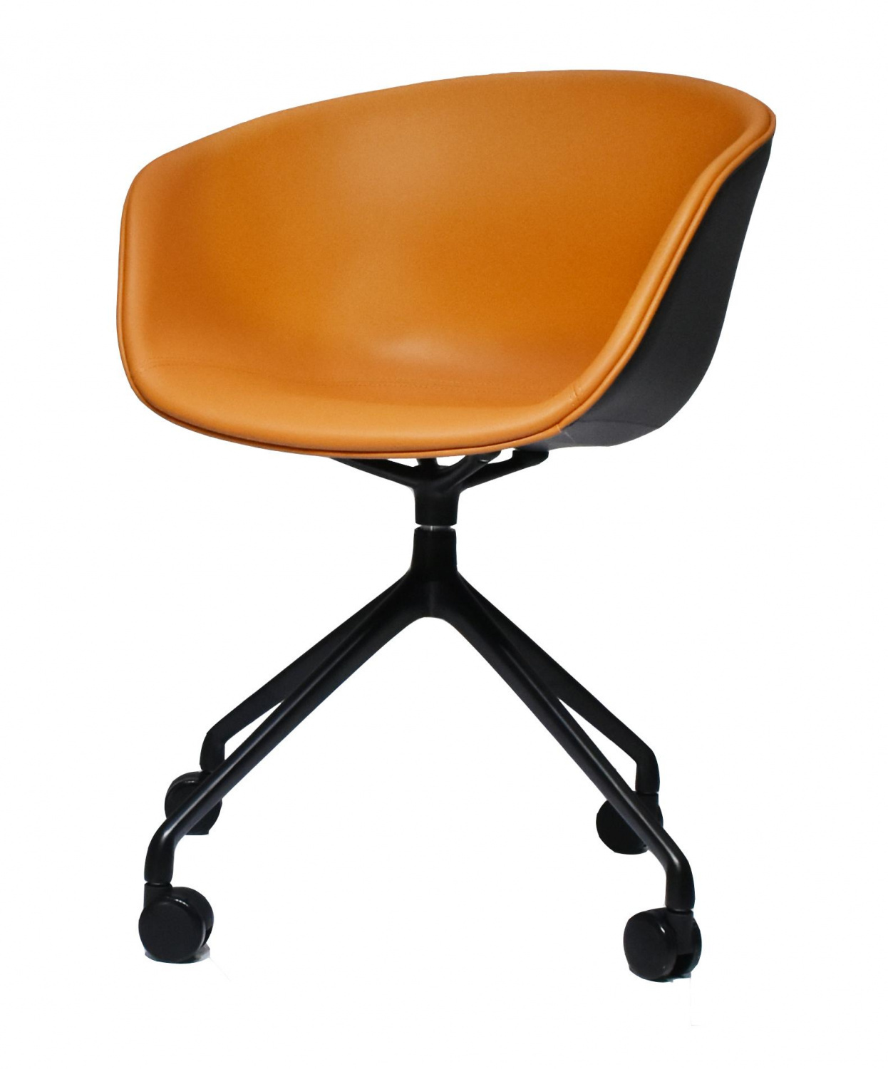 Кресло HAY CHAIR тёмно-серый, оранжевый Bradex Home FR 0486