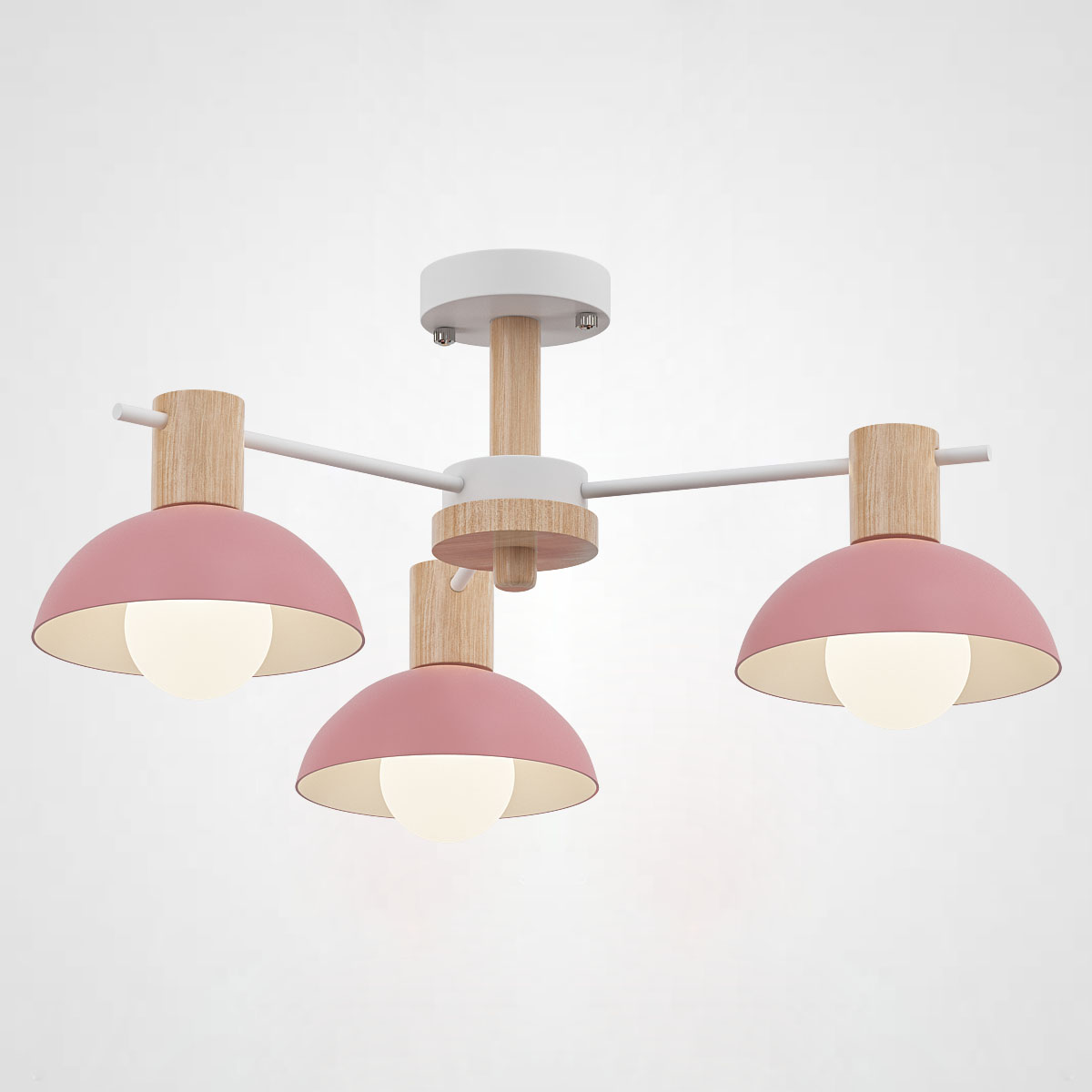 Люстра на штанге DOS D58 Pink by ImperiumLoft