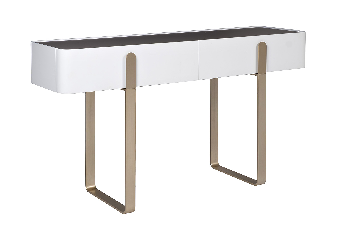 Консоль светлая с металлическим каркасом Garda Decor 77IP-20862