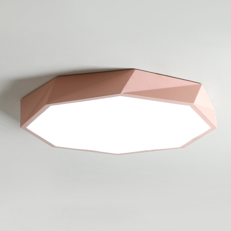 Потолочный светильник GEOMETRIC A D40 Pink by ImperiumLoft