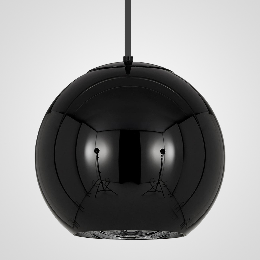 Подвесной светильник Copper Shade Black D45 by ImperiumLoft