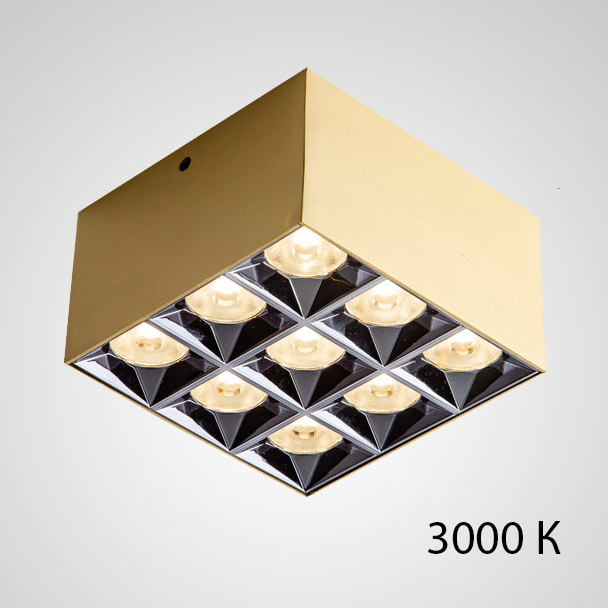 Точечный светильник CUP L12 Black 4000К by ImperiumLoft