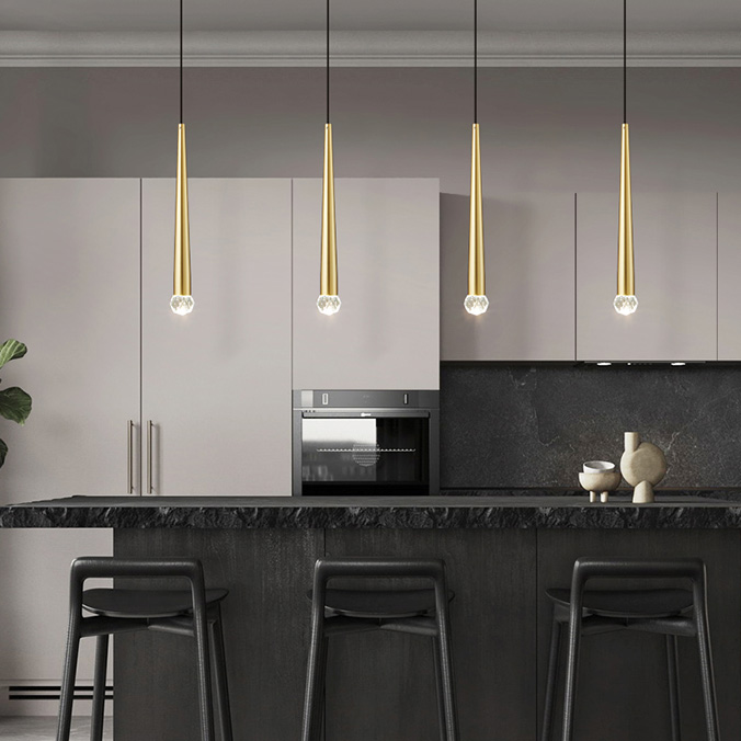 Подвесной светильник MAGRIT LUX H50 Black by ImperiumLoft