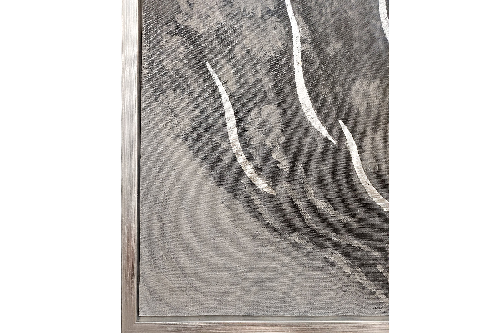 Холст "Нежность-1" в багете серебро Garda Decor 89VOR-AQUARELLE40/2