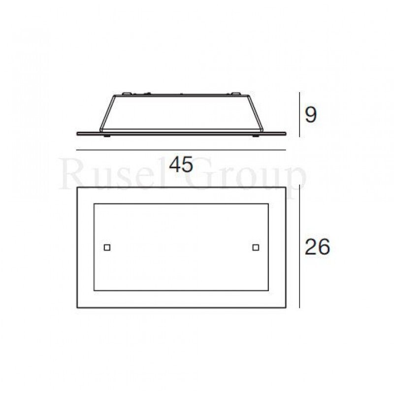 Настенно-потолочный светильник Linea Light Luminosa 71690