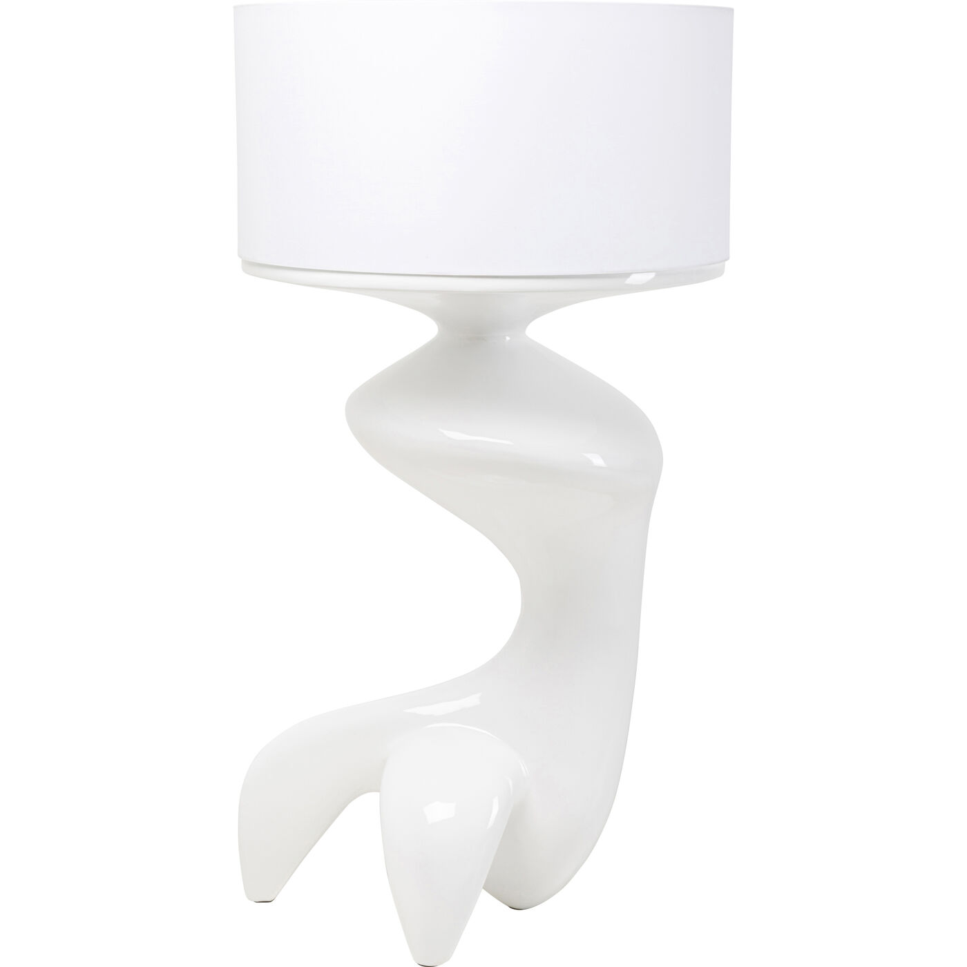 Светильник напольный KARE x Karim Rashid Flow Figure White 157cm KARE 57751