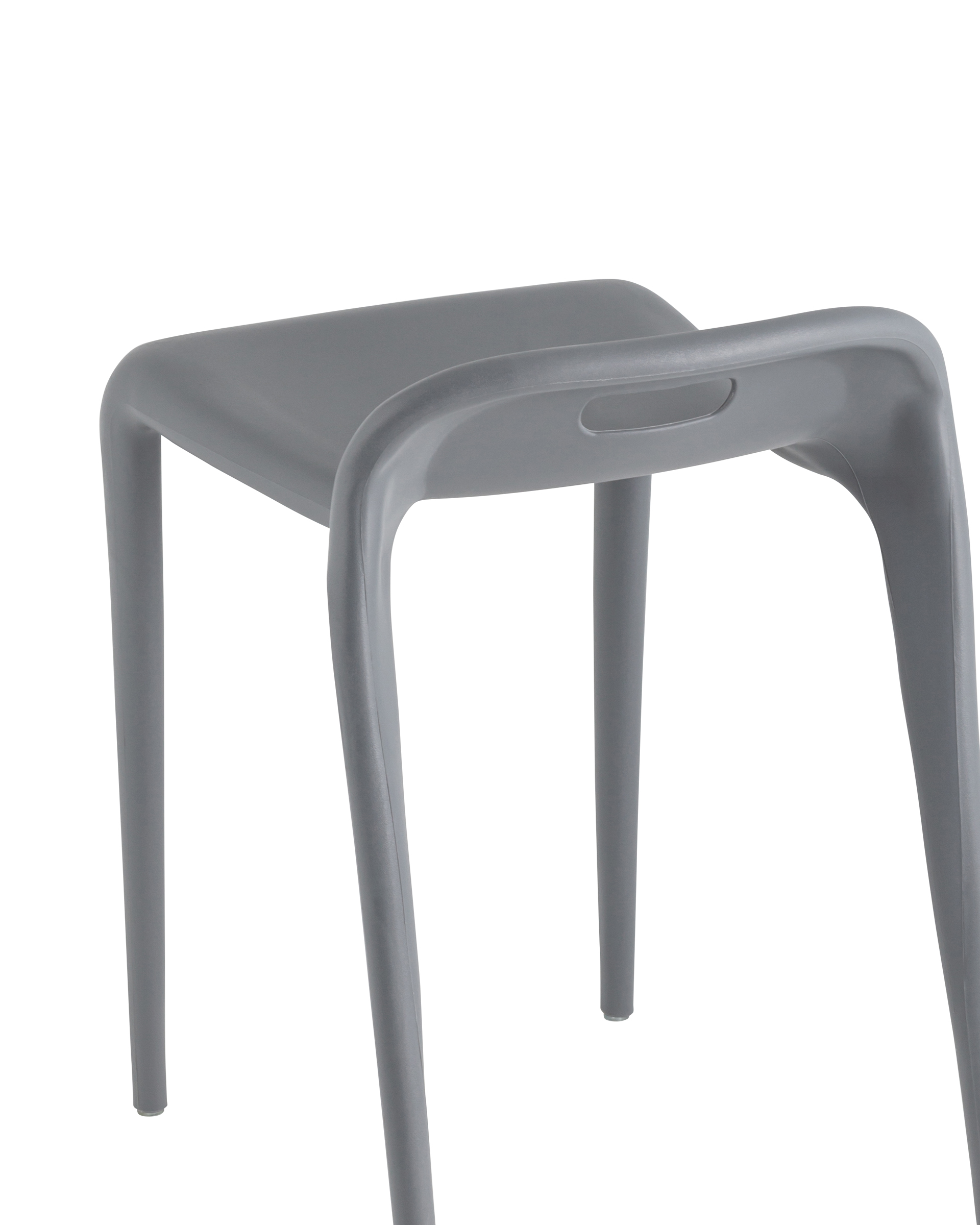 Табурет Sletten пластик серый Stool Group