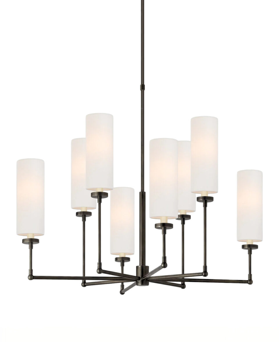 Черная люстра Новара Louvre Home P7702PB