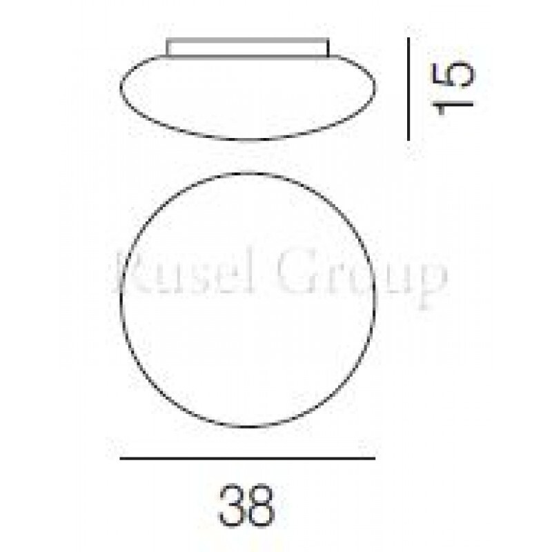 Потолочный светильник Vistosi BIANCA PL 38