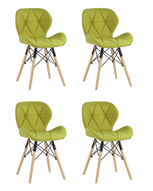 Стул Бон рогожка оливковый 4 шт. Stool Group
