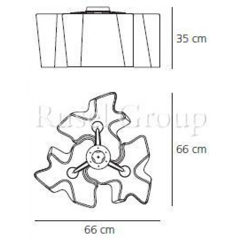 Потолочный светильник Artemide LOGICO SOFFITTO 3x120°